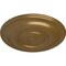 Ekena Millwork Niobe Ceiling Medallion (Fits Canopies up to 8 5/8"), Hand-Painted Pale Gold, 18"OD x 1 1/2"P CM18NIPAS - alternate 3